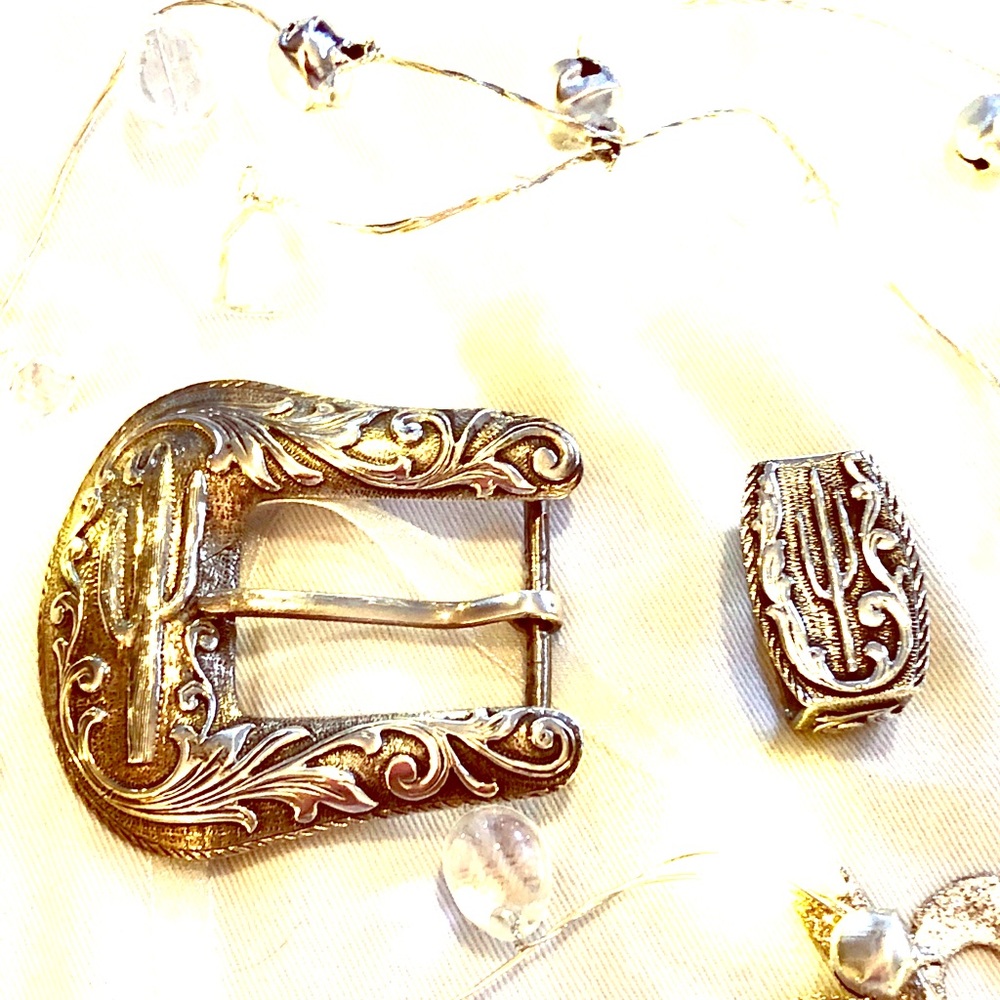 Alexander’s Belt’s and Buckles 1” Buckle Solid 925